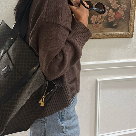 Celine PVC leather tote - Picture 1 of 14